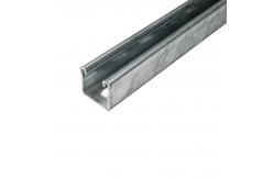 China Certified C Shaped Galvanized Strut Channel with From 50mm-300mm supplier
