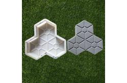 China Concrete Silicon Plastic Paver Mould 20-25mm Thickness For Garden Path supplier