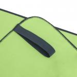 OEM 40x80cm Swimming Solid Microfiber Sports Towel Custom Logo With Mesh Bag