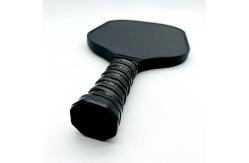 China Stylish Thermoformed Power Pickeball Paddle Textured T700 Raw Carbon 12MM USAPA supplier