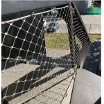 Customized Flexible Stairway Architectural Wire Mesh With Ferrule