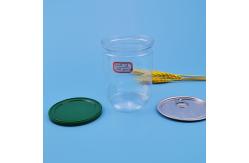 China 500ml PET 30G Weed Plastic Candy Containers With Lids supplier