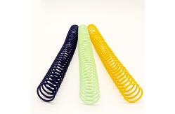 China Nanbo 5/8'' 1.3mm Single Plastic Spiral Coil Notebook Use supplier