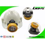 PC Material Cordless Miners Cap Lamps Industrial Light 5000lux Small Size GLT-2 for sale