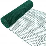 Poultry Netting 12 X50' X 1 Chicken Hexagonal Wire Mesh Grey Powder Coated