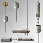 Picture Hanging System Tensioned Cable Display Suspension Kit Ceiling To Floor for sale