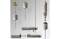 China Picture Hanging System Tensioned Cable Display Suspension Kit Ceiling To Floor supplier