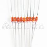 MF58 Axial Glass-Sealed NTC Thermistor, 100K ±1% High Precision, B3990