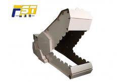 China Glossy lamination Corrugated Paper Furniture Display With Animals Custom Structure supplier