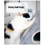 Linen Portable 42cm Short Plush Cat House Indoor