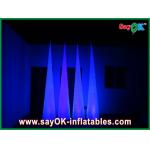 Air Blower Inflatable Lighting Decoration Led Ground Cone For Wedding Party for sale