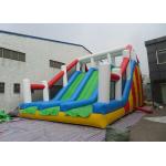 Double Stitching Inflatable Outdoor Sport Games Wipeout Obstacle Course for sale