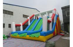 China Double Stitching Inflatable Outdoor Sport Games Wipeout Obstacle Course supplier