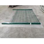 5mm 55*200mm Square Post Curved Welded Wire Fence For Construction for sale