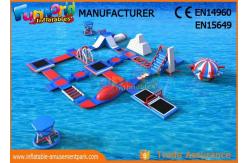 China Custom Giant PVC Tarpaulin Inflatable Floating Water Park High Durability supplier