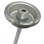 PE Housing Aerosol Gas Can Valve With Dip Tube For Refrigerant for sale