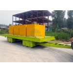Material Handling Platform Motorless Towed Transfer Carts With Draw Bar for sale