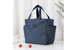 China Cationic Custom Insulated Lunch Bags Double Layer Leak Proof Lunch Bag supplier