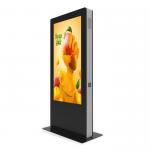 65-inch floor-standing advertising LCD display with backlight 2500nits outdoor digital signage for sale