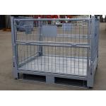 Foldable Transport Stillages Pallet Cage Industries 4 Way Entry 1200x1000 for sale