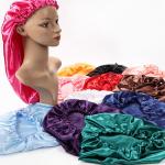 OEM Seal Moisture Satin Lined Sleeping Hair Bonnets For Hair Braid for sale