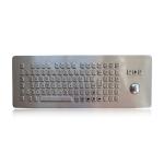 USB Kiosk Self Service Terminal Metal Keyboard With Numeric Keypad for sale