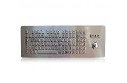 China USB Kiosk Self Service Terminal Metal Keyboard With Numeric Keypad supplier