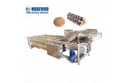 China Automatic Ultrasonic Fruit Vegetable Washing Machine And Blanching Machine supplier