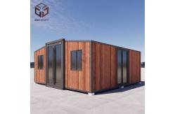 China Foldable Modular Collapsible Container Homes Fireproof Mobile Living Space supplier