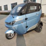 New Energy Lithium Battery Electric Vehicle Fat Tire Tricycle With Rear Seat for sale