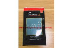 China Resealable Slider Zipper And Window OPP Cigar Tobacco Bag supplier