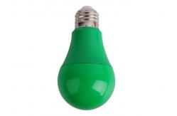 China A60 Led Color Bulb E26 E27 5w 7w 9w Red Green Blue Yellow Pink Color Indoor Lighting Bulbs supplier