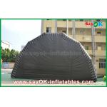 Inflatable Work Tent Black Customized Inflatable Air Tent Stage Show Large Event Tent With Led Light for sale