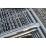 Building Galvanized Site Security Fencing 75*150mm Portable Security Fence