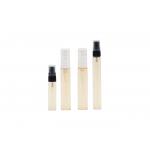 SGS 3ml Empty Perfume Tester Bottle Vial With Black Atomizer Spray Pump for sale