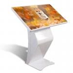 Horizontal LCD Advertising Displays , 55'' Digital Signage Kiosk 1920 X 1080 Pixels for sale