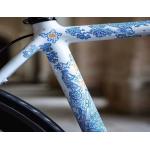 Eco Friendly Washable Road Bike Frame Stickers Decals Offset Printing for sale