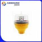 L810 Single Aviation Solar Obstruction Light 32.5cd For School / Hospital / Helipad for sale