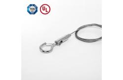 China Self Lock Spring Hook Cable Gripper With Safety Cap Suspension Light Accesory supplier