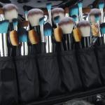 3 Layer Polyester Artist Brush Box With Adjustable Dividers