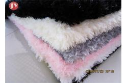 China Steamed Shaggy PV Plush Fabric , Soft Plush Fabric Stuffed Animal Bear Toy supplier