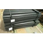 Farm Black Bitumen Star Picket Y Post With Teeth Middle East Israel Market for sale