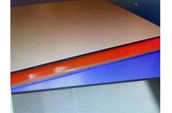 China Polyethylene Aluminum Composite Panel For Large Widths 1220mm-1570mm supplier