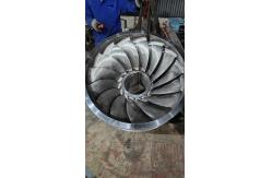 China 10 Tons Hydro Turbine Runner Customized for 90% Efficiency and Customer Requirements supplier