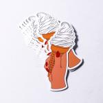 OEM CMY Printing Hot Stamping Foil Self Adhesive Sticker Paper for sale