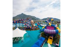 China Adults Water Park Water Slide Customized Big Water Slides Eco Friendly supplier