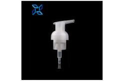 China Serum White Foaming Dispenser Foam Soap Pump Liquid Outspring PP PET supplier