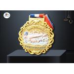 Colorful Printing 65×4MM Sports Award Medals And Ribbons for sale