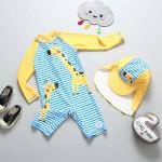 Nylon Polyamide Boys' Swimsuit Set SPF50+ Younger Boys Swimwear Swimming Cap for sale