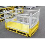 Lockable Wire Mesh Pallet Cage Container Stillage 1200x1000 for sale